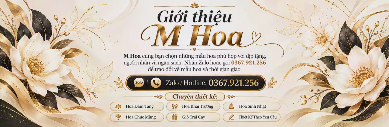 Ảnh bìa Shop hoa tươi Phường Bảy Hiền Hồ Chí Minh - Cùng bạn gửi lời cảm ơn